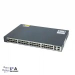 سوئیچ سیسکو مدل : WS-C3750V2-48PS-S