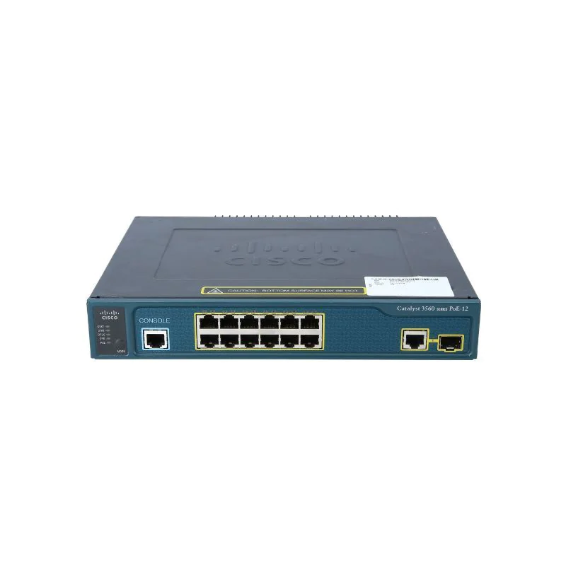 cisco-ws-c3560-12pc-s سوئیچ سیسکو مدل : WS-C3560-12PC-S - تصویر 1
